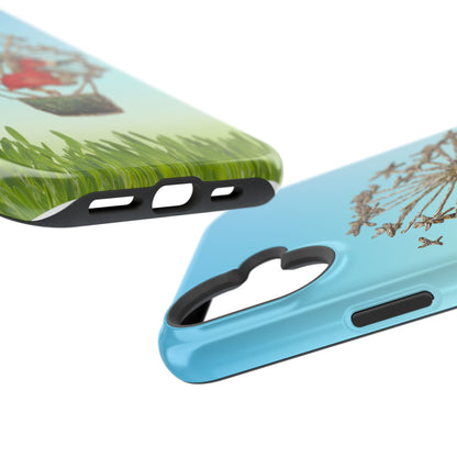 "Flamingo Hot Air Balloon" iPhone Case