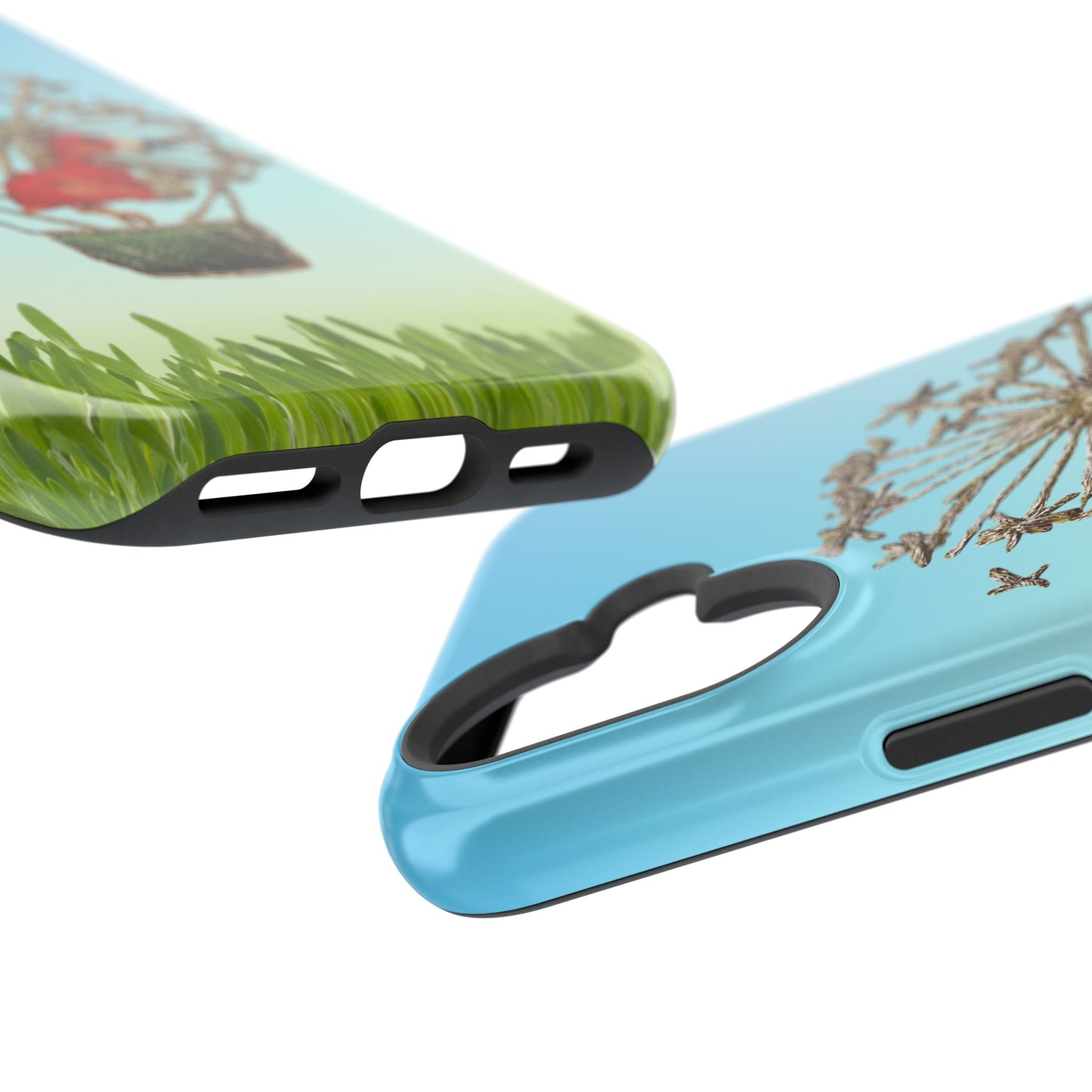 "Flamingo Hot Air Balloon" iPhone Case