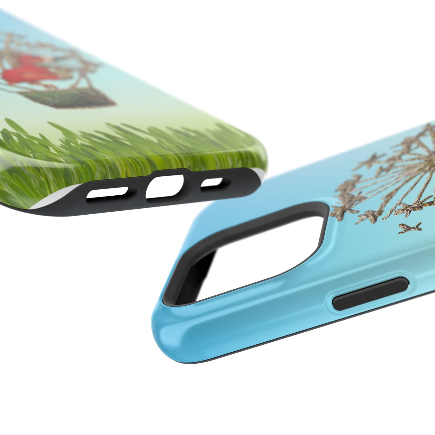 "Flamingo Hot Air Balloon" iPhone Case